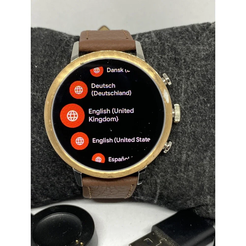 Fossil Gen 4 Authentic Digital Dial Smart Watch Custom Band FTW6016 LT346